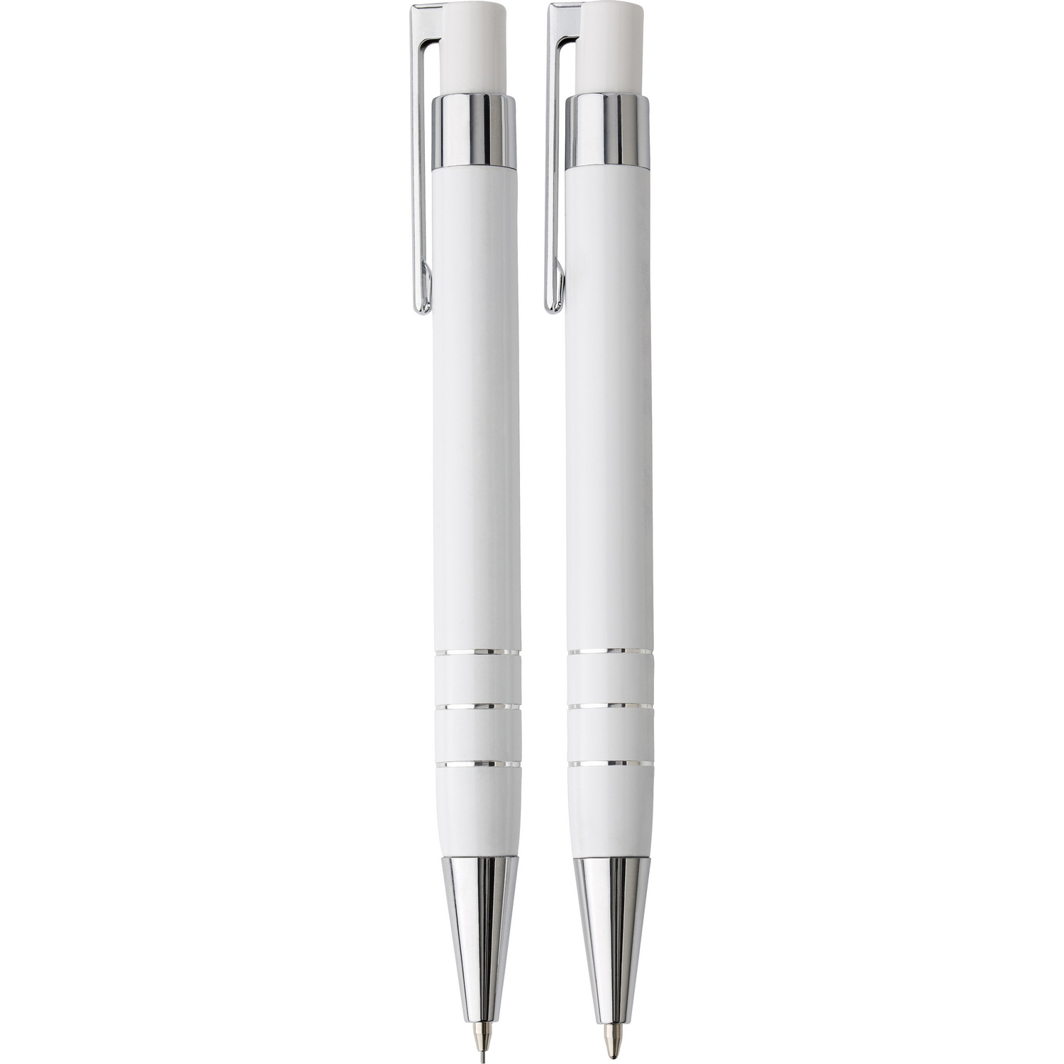 Zestaw piśmienny, ołówek mechaniczny i długopis