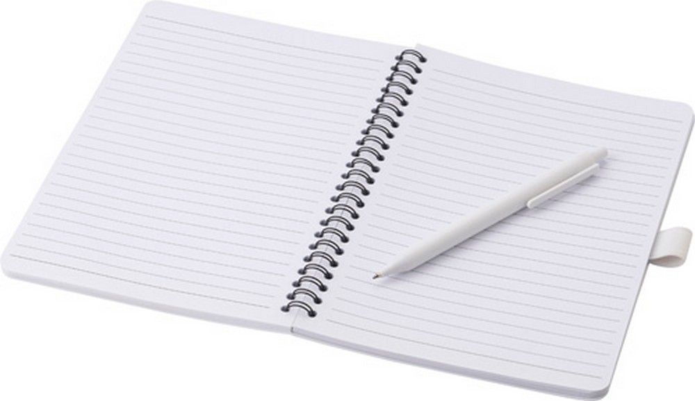 Antybakteryjny notatnik ok. A5 z długopisem