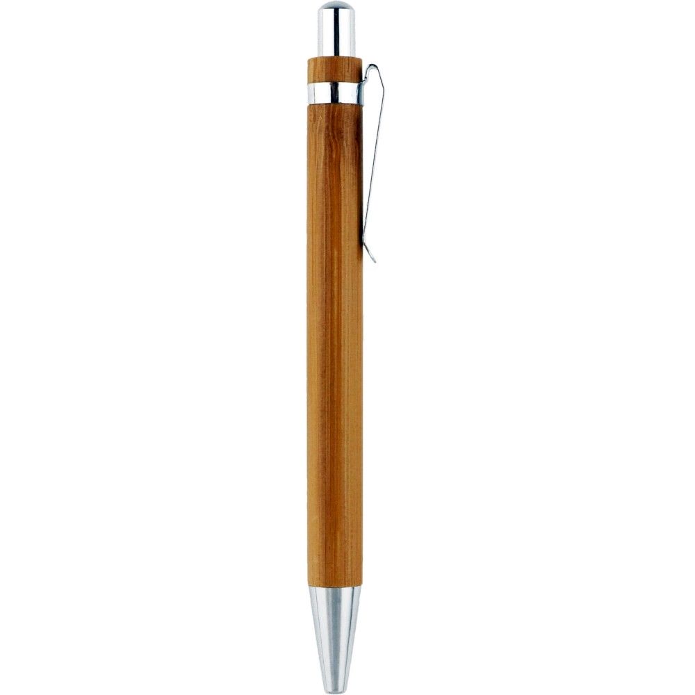 Bambusowy notatnik A6, długopis