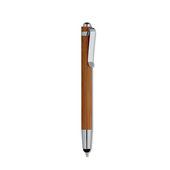 Bambusowy zestaw długopis i o