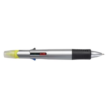 4-kolorowy długopis z zakreślaczem