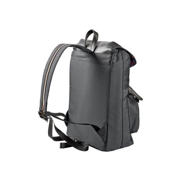 2-w-1 plecak i plecak na jedno ramię na laptop 14` / tablet 10` Wenger MarieJo czarny/motyw kwiatowy