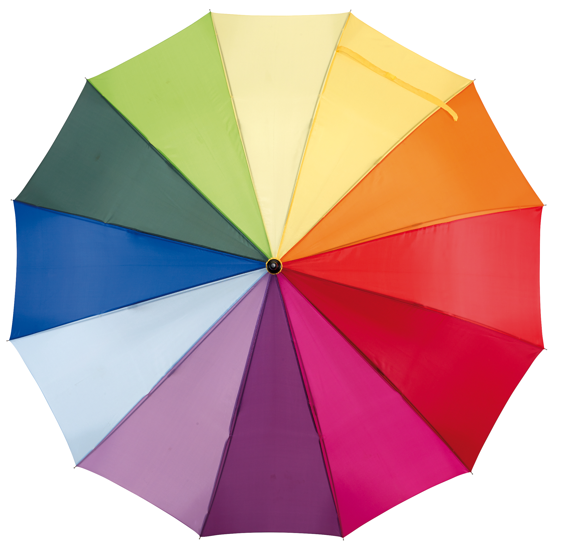 Automatyczny parasol RAINBOW LIGHT, wielokolorowy