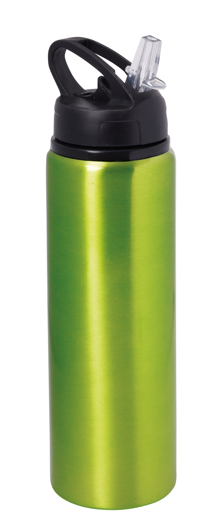 Aluminiowa butelka do picia SPORTY TRANSIT, zielony